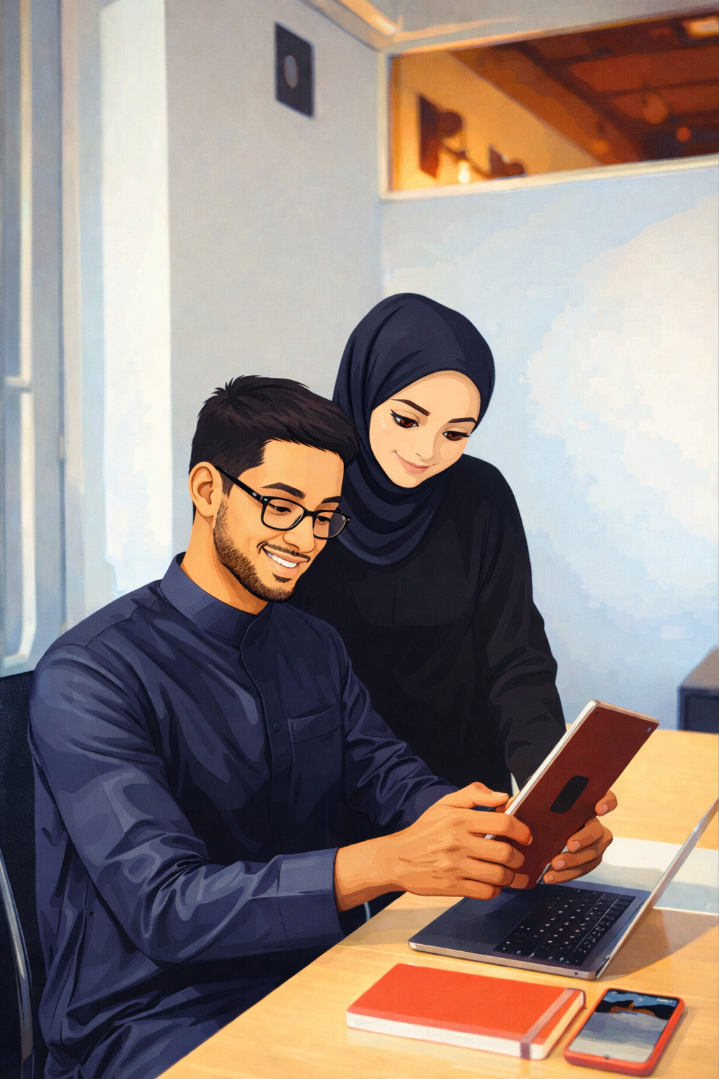 Команда в офисе Zaytun